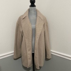 Zara Basics open front coat